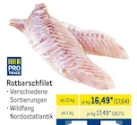 Rotbarschfilet von Pro Trace im aktuellen METRO Prospekt für 17,64 €