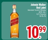 Red Label von Johnnie Walker im aktuellen EDEKA Prospekt für 10,99 €