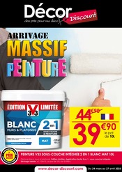 Couches Angebote im Prospekt "ARRIVAGE MASSIF PEINTURE" von Décor Discount auf Seite 1