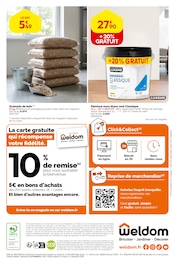 Granulé Bois en promo dans le catalogue Weldom à la page 8