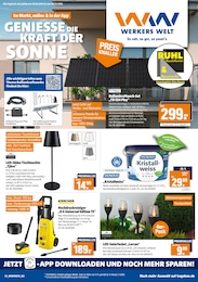 Werkers Welt Prospekt für Lollar: "GENIESSE DIE KRAFT DER SONNE", 8 Seiten, 02.05.2026 - 09.05.2026