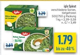 diska Freiberg - Würz-Spinat mit Zwiebeln Angebot im Prospekt Würz-Spinat mit Zwiebeln bei diska im Freiberg Prospekt für 1,79 €