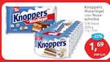 Knoppers NussRiegel von Storck im aktuellen budni Prospekt