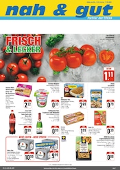 Aktueller nah und gut Supermarkt Prospekt in Kriebstein und Umgebung, "Wir lieben Lebensmittel!" mit 4 Seiten, 12.05.2025 - 17.05.2025