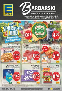 EDEKA Prospekt der Woche "Aktuelle Angebote" Seite 1, 13.10.2025 bis 18.10.2025 für Meerbusch Aktueller EDEKA Prospekt "Aktuelle Angebote" Seite 1 von 24 Seiten für Meerbusch