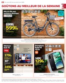 Promo Vélo Électrique dans le catalogue Carrefour du moment à la page 86