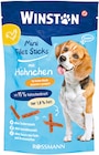 Hund Mini Filet Sticks mit Hähnchen Angebote von Winston bei Rossmann Rheda-Wiedenbrück für 1,49 €