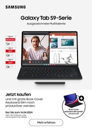 Samsung Prospekt "Galaxy Tab S9" für Küstriner Vorland, 7 Seiten, 18.03.2024 - 14.04.2024