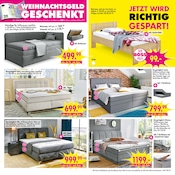 Boxspringbett im SB Möbel Boss Prospekt in Braunschweig Aktueller SB Möbel Boss Prospekt mit Boxspringbett, "WEIHNACHTSGELD GESCHENKT", Seite 7