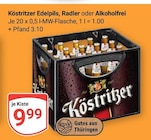 Edelpils im Angebot bei GLOBUS in Plauen Edelpils Angebote von Köstritzer bei GLOBUS Plauen für 9,99 €