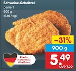 Aktuelles Schweine-Schnitzel Angebot bei Netto Marken-Discount in Essen ab 5,49 €
