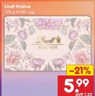 Praline Angebote von Lindt bei Netto Marken-Discount Ludwigsburg für 5,99 €