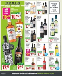Jack Daniels im Marktkauf Prospekt "Aktuelle Angebote" mit 22 Seiten (Marl)