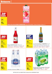 Prix et réduction Limonade dans le prospectus Carrefour en cours Offre Limonade dans le catalogue Carrefour du moment à la page 45