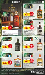 Prix et réduction Rhum Arrangé dans le prospectus Intermarché Super en cours Offre Rhum Arrangé dans le catalogue Intermarché Super du moment à la page 33