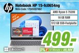 Notebook HP 15-fc0654ng im Angebot bei expert in Maintal Notebook HP 15-fc0654ng Angebote von HP bei expert Maintal für 499,00 €