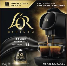 Capsules café Double Ristretto Intensité 11 Barista