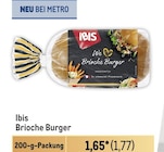 Brioche Burger Angebote von Ibis bei Metro Kassel für 1,77 €