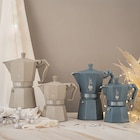 Cafetière italienne Moka Exclusive Octogonal Sable du Désert 6 tasses - BIALETTI en promo chez Cuisine Plaisir Nîmes à 62,90 €