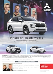Mitsubishi Prospekt für Solingen (Klingenstadt): "Mitsubishi Happy Weeks", 1 Seite, 15.09.2025 - 13.10.2025
