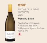 Monoprix Viaduc Nogent-sur-Marne - Promo Grand Vin 2025 Menetou-Salon Promo Grand Vin 2025 Menetou-Salon à 12,10 € dans le catalogue Monoprix Viaduc à Nogent-sur-Marne