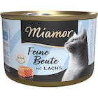 Aktuelles Miamor Feine Beute Lachs 185 g Angebot bei Zookauf in Hannover ab 0,99 €