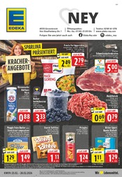 EDEKA Supermarkt Prospekt der aktuellen Woche mit 24 Seiten, gültig von 23.02.2026 bis 28.02.2026, in Rommerskirchen und Umgebung Aktueller EDEKA Supermarkt Prospekt in Rommerskirchen und Umgebung, "Aktuelle Angebote" mit 24 Seiten, 23.02.2026 - 28.02.2026