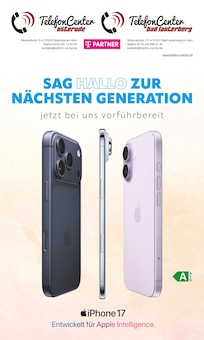 Aktueller Telefon Center Bad Lauterberg Prospekt (Herzberg (Harz), 8 Seiten zum blättern Telefon Center Bad Lauterberg Prospekt SAG HALLO ZUR NÄCHSTEN GENERATION mit 8 Seiten