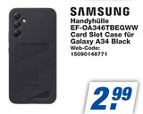 Handyhülle EF-OA346TBEGWW im Angebot bei expert in Konstanz Handyhülle EF-OA346TBEGWW Angebote von Samsung bei expert Konstanz für 2,99 €