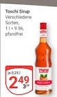 Sirup Angebote von Toschi bei GLOBUS Ludwigshafen für 2,49 €