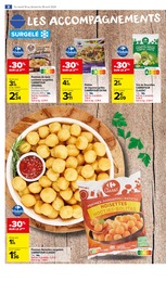 Offre Légumes surgelés dans le catalogue Carrefour Market du moment à la page 10