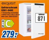 Gefrierschrank im Angebot bei expert in Menden Gefrierschrank Angebote von exquisit bei expert Menden für 279,00 €