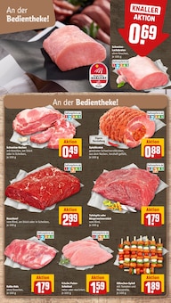 Fleisch im REWE Prospekt "Dein Markt" mit 22 Seiten (Mainz)