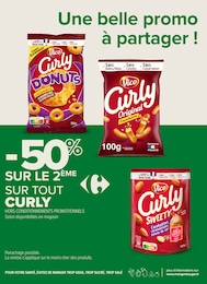 Prix et réduction Curly dans le prospectus Carrefour Proximité en cours Offre Curly dans le catalogue Carrefour Proximité du moment à la page 23