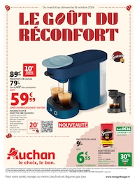 Catalogue Auchan Hypermarché "LE GOÛT DU RÉCONFORT" à Pézenas et alentours, 66 pages, 06/10/2026 - 18/10/2026