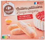 Biscuits Cuillers aux Oeufs Frais - CARREFOUR ORIGINAL dans le catalogue Supermarchés Match
