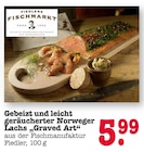 Aktuelles Gebeizt und leicht geräucherter Norweger Lachs "Graved Art" Angebot bei E center in Ludwigshafen (Rhein) ab 5,99 €