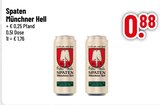 Münchner Hell von Spaten im aktuellen Trinkgut Prospekt für 0,88 €
