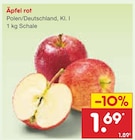 Netto Marken-Discount Gotteszell - Äpfel rot Angebot im Prospekt Äpfel rot bei Netto Marken-Discount im Gotteszell Prospekt für 1,69 €