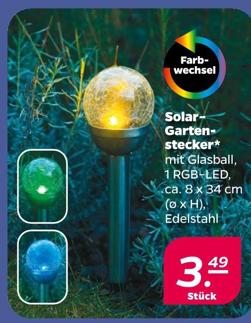 Solar-Gartenstecker