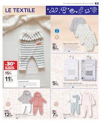 Offre Combinaison bébé dans le catalogue Carrefour du moment à la page 19