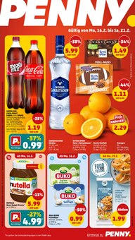 Vodka im Penny Prospekt "Wer günstig will, muss Penny." mit 38 Seiten (Chemnitz)