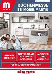 Küchenblock im Möbel Martin Prospekt "Küchenmesse bei Möbel Martin!" mit 24 Seiten (Frankfurt (Main))
