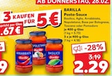 Pasta-Sauce Basilico von Barilla im aktuellen Kaufland Prospekt für 2,29 €