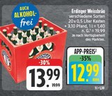 Aktuelle Erdinger Angebote bei E center in Chemnitz Aktuelles Erdinger Weissbräu Angebot bei E center in Chemnitz ab 12,99 €