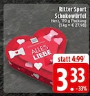 Schokowürfel Herz bei EDEKA im Wuppertal Prospekt für 3,33 €