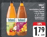 Milder Apfel Saft Angebote von hohes C bei EDEKA Freiberg für 1,79 €