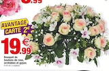 Bouquet de boutons de rose, orchidées et gypsophiles - Bazarland à Avignon Bouquet de boutons de rose, orchidées et gypsophiles en promo chez Bazarland Avignon à 19,99 €