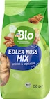 Nussmischung, Edler Nuss Mix, geröstet & ungesalzen im dm-drogerie markt Prospekt Nussmischung, Edler Nuss Mix, geröstet & ungesalzen von dmBio im aktuellen dm-drogerie markt Prospekt für 3,45 €