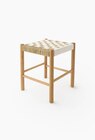 Tabouret 37xH43cm en jonc de mer et bois de chêne - Monoprix Margaret à Paris Tabouret 37xH43cm en jonc de mer et bois de chêne en promo chez Monoprix Margaret Paris à 27,99 €